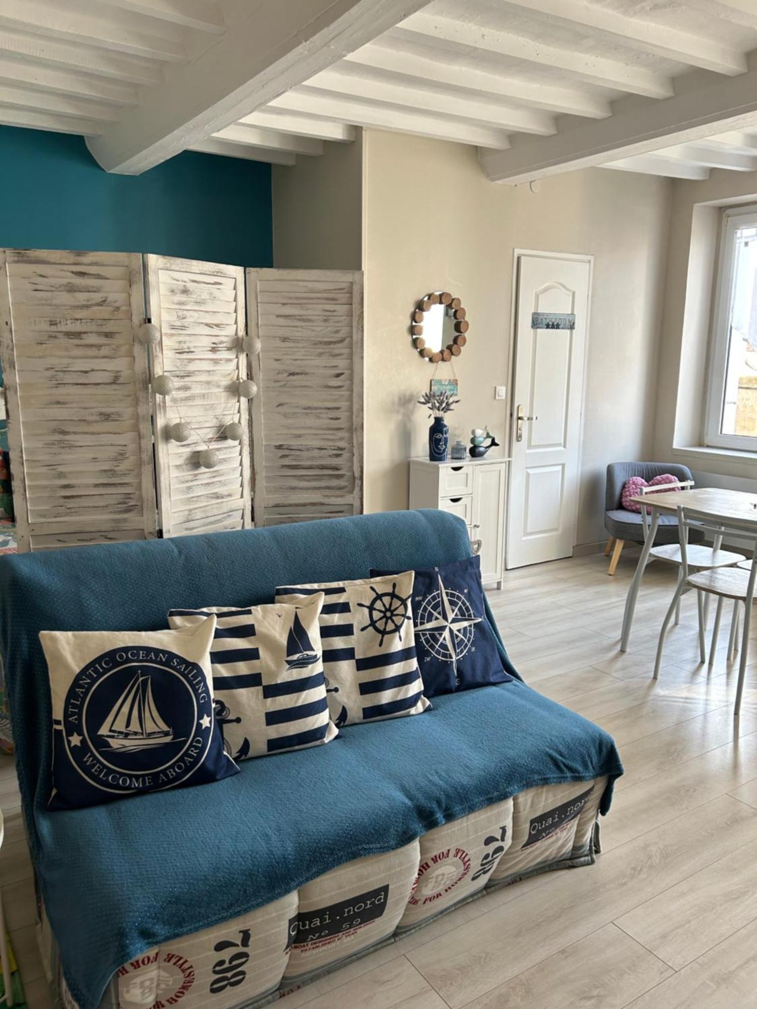 Studio Cosy De Luc Luc-sur-Mer Exterior foto